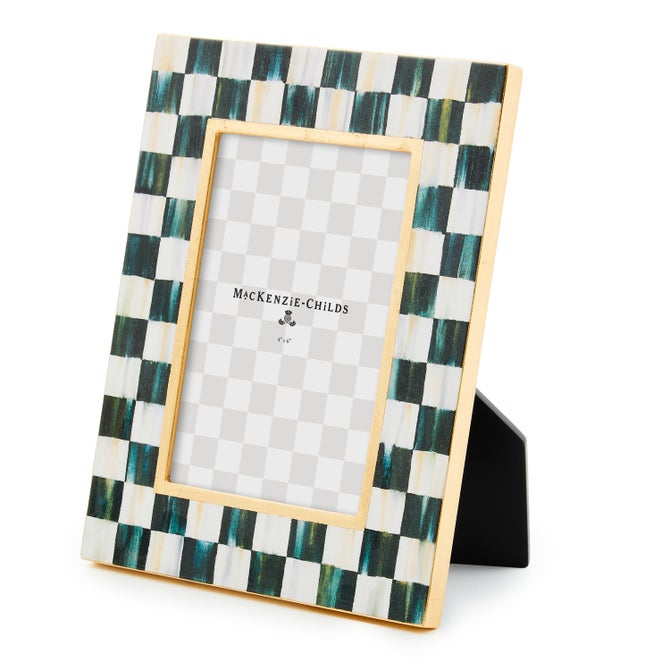 Courtly Check Lacquer 4" x 6" Frame image number 3