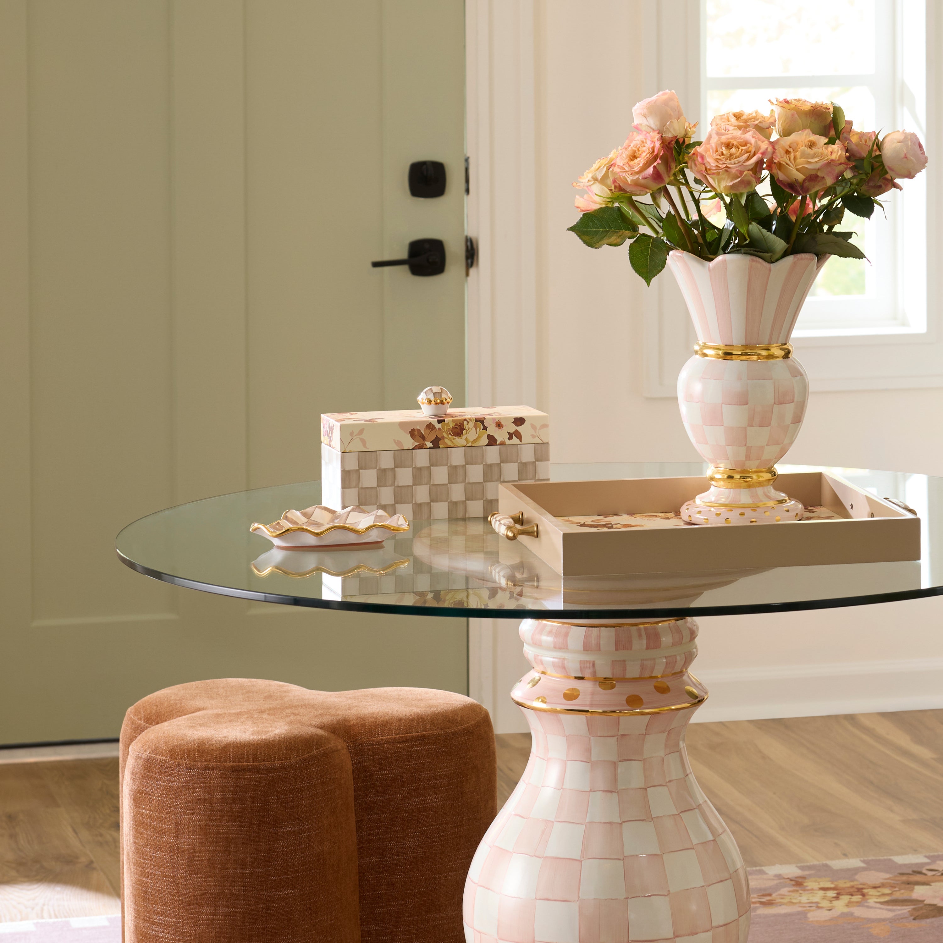 MacKenzie-Childs | Wild Rose White Box