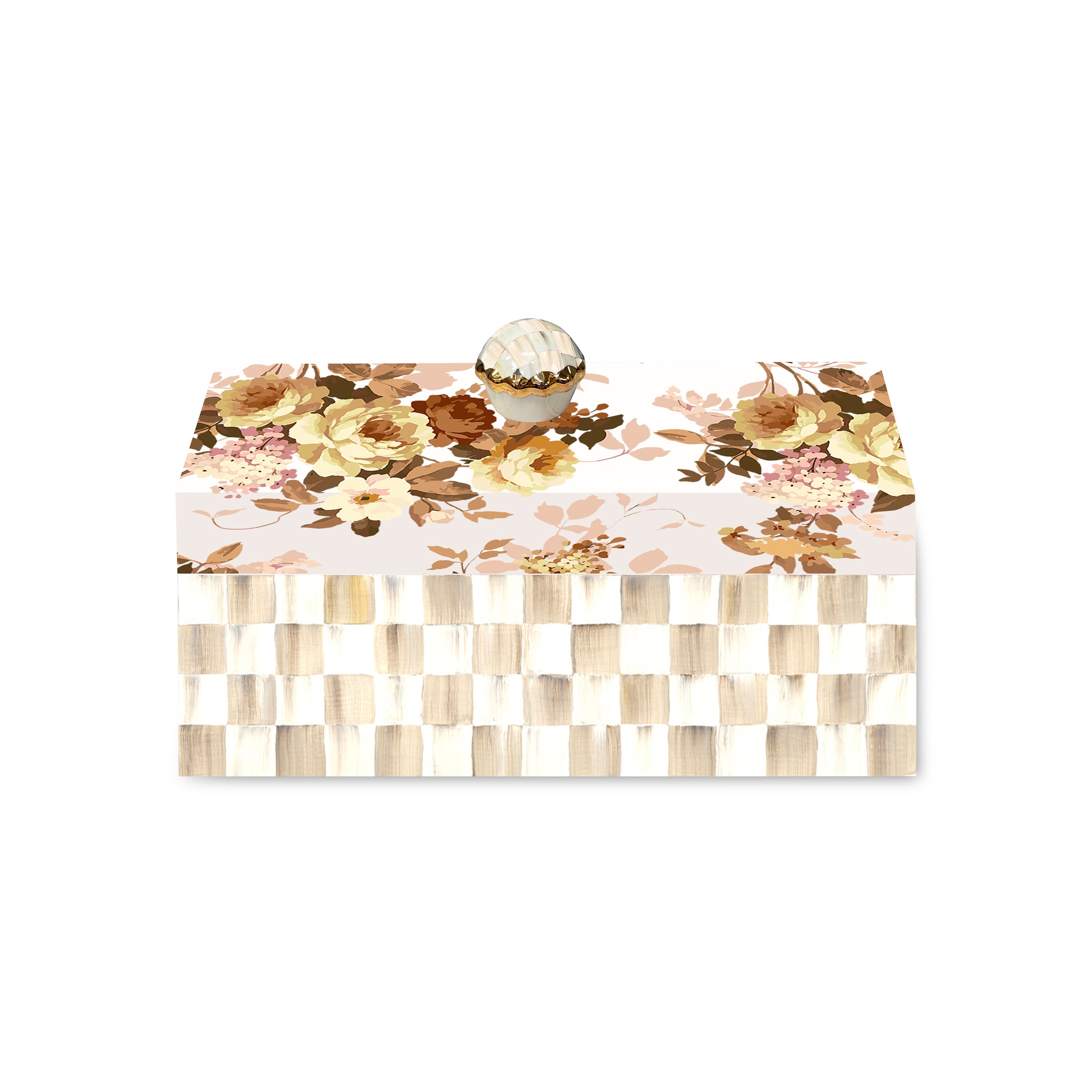 MacKenzie-Childs | Wild Rose White Box