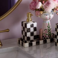 Courtly Check Capiz Soap Pump