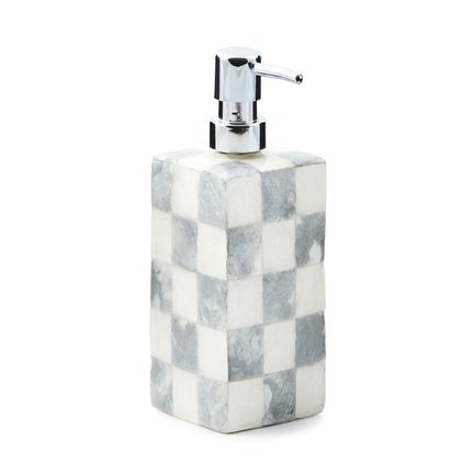 Sterling Check Capiz Soap Pump