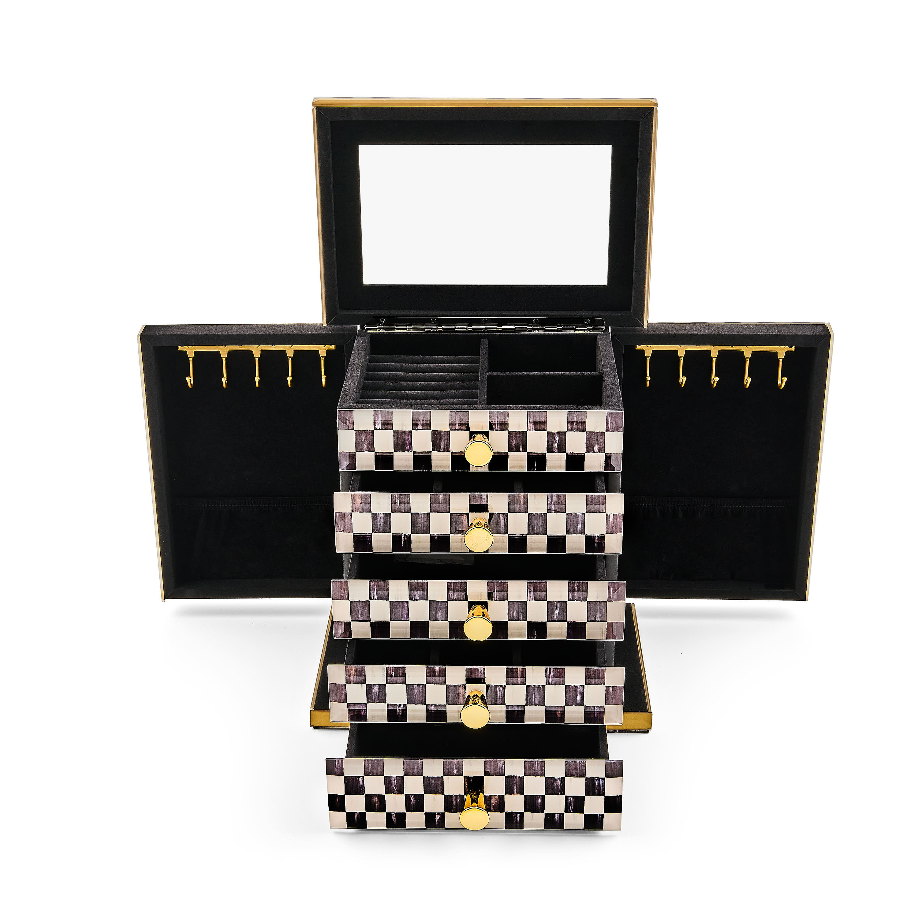 MacKenzie-Childs | Courtly Check Jewelry Armoire
