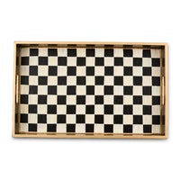Courtly Check Serving Tray