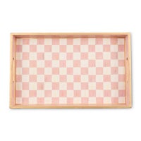 Rosy Check Serving Tray