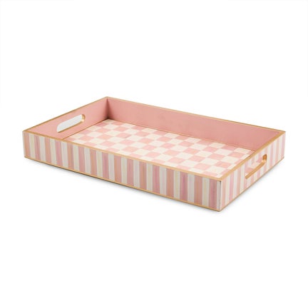 Rosy Check Serving Tray