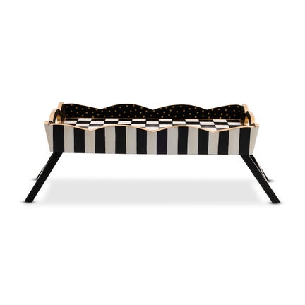 Courtly Check Breakfast Tray