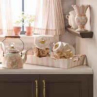 Rosy Check Breakfast Tray