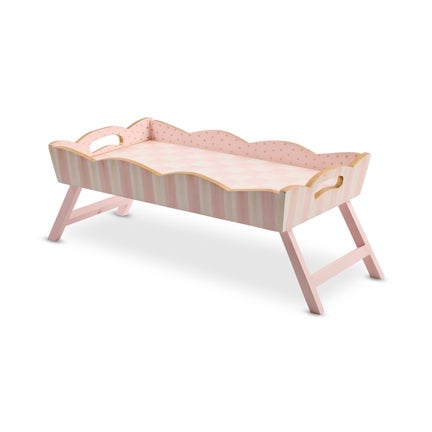 Rosy Check Breakfast Tray