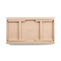 Mocha Check Breakfast Tray