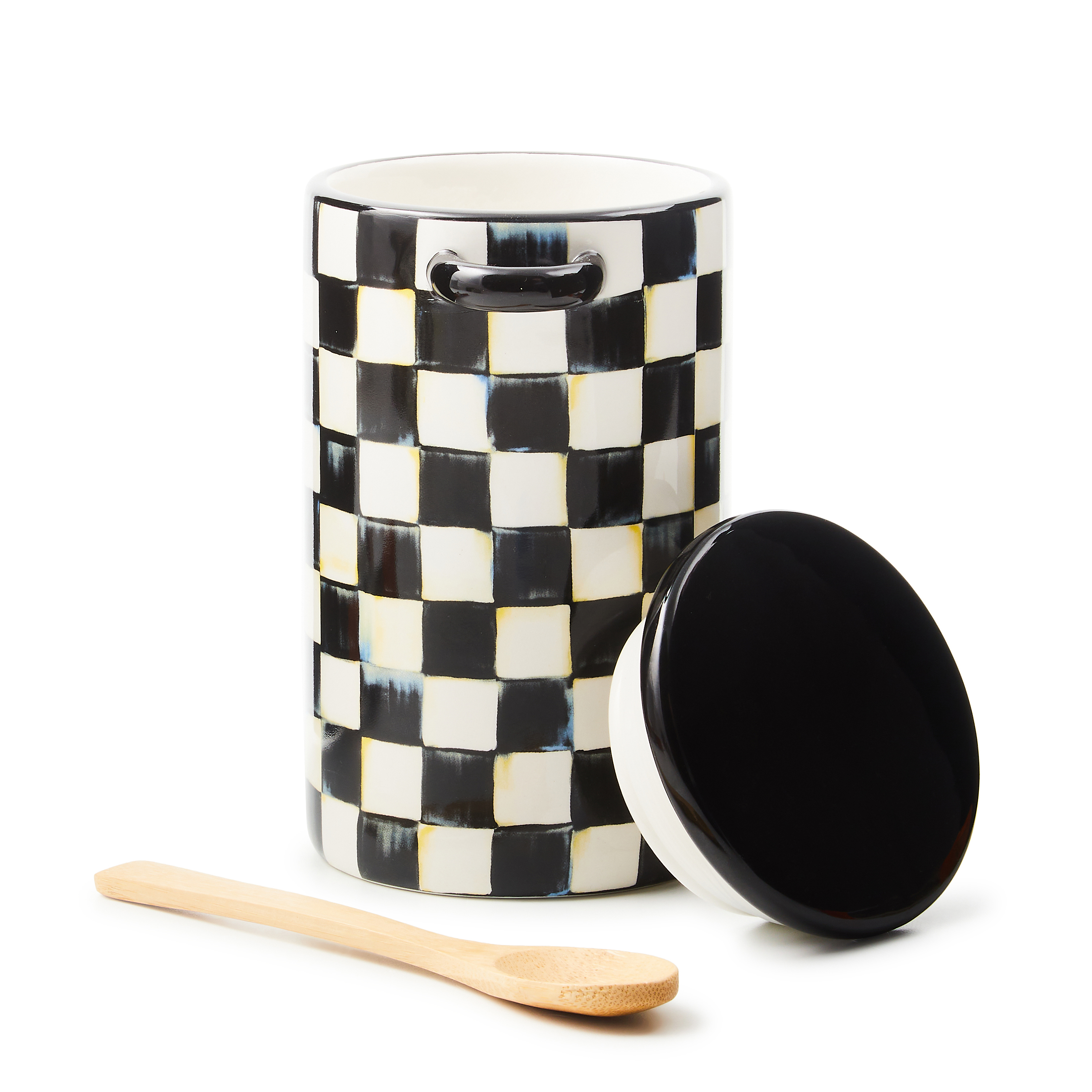 MacKenzie-Childs Courtly Check Canister - Thumbnail 2