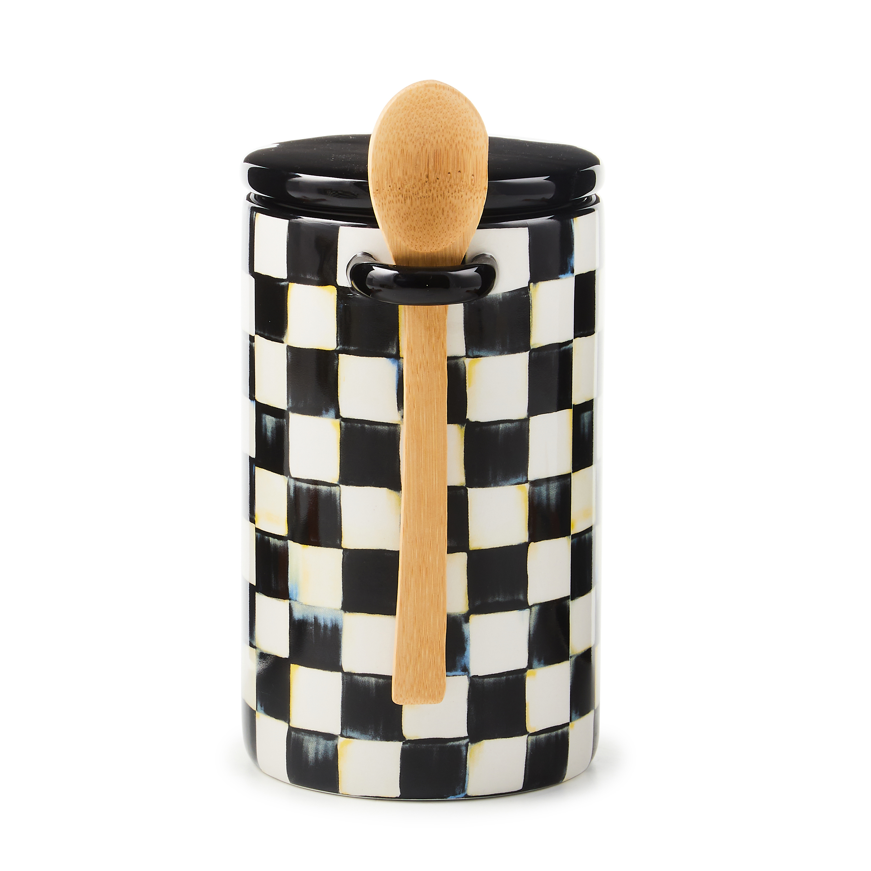 MacKenzie-Childs Courtly Check Canister