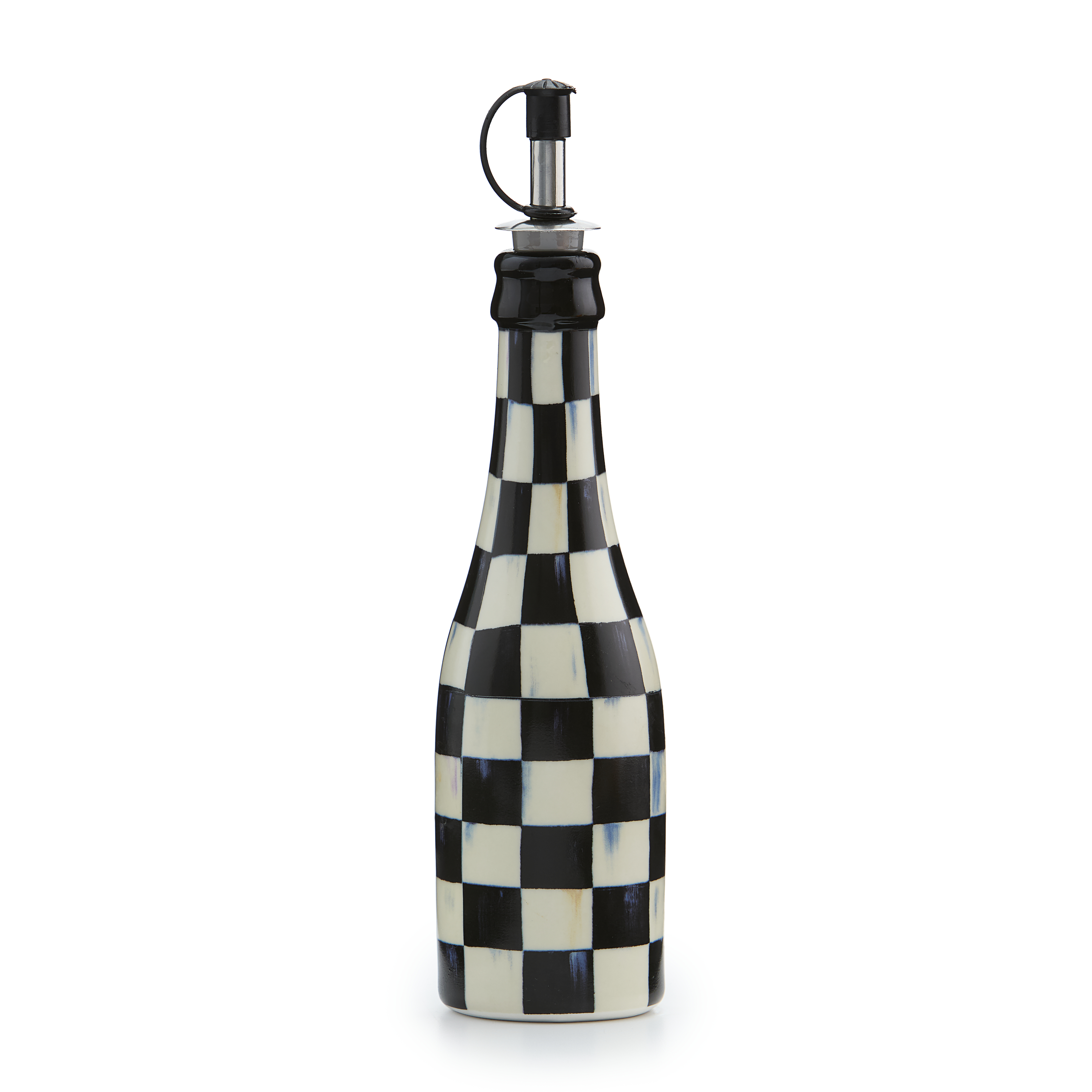 MacKenzie-Childs Courtly Check Oil Cruet - Thumbnail 2
