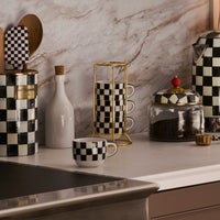 Courtly Check Cappuccino Cup Tower