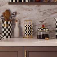 Courtly Check Cappuccino Cup Tower