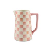 Rosy Check Farmhouse Pitcher