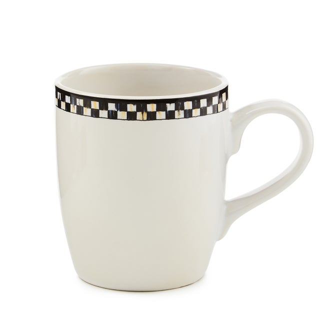 Courtly Check Everyday Mugs, Set of 4 image number 2