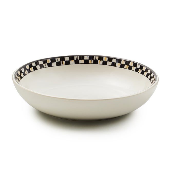 Courtly Check Everyday Pasta Bowls, Set of 4 image number 2