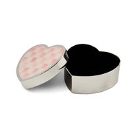 Rosy Check Heart Trinket Box