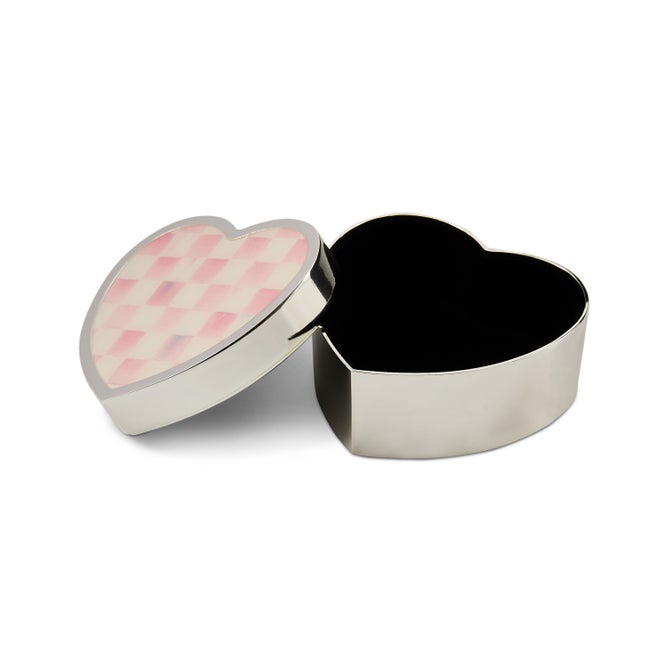 Rosy Check Heart Trinket Box image number 2