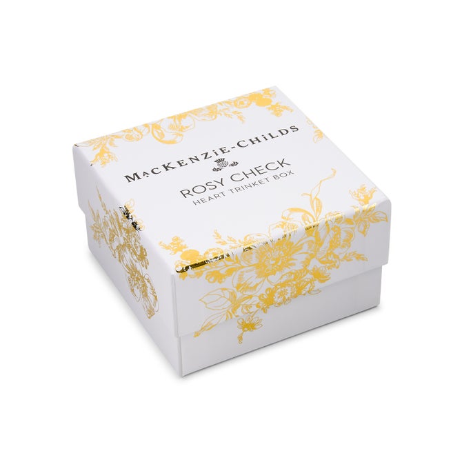 Rosy Check Heart Trinket Box image number 3