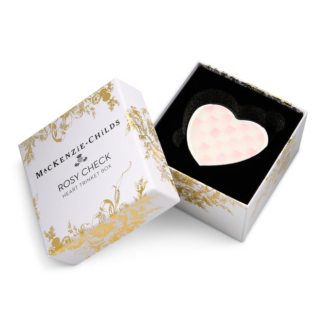 Rosy Check Heart Trinket Box image number 4