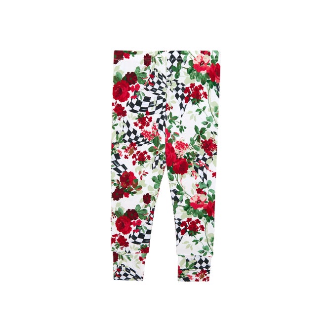 Posh Peanut Wild Rose Check Pajama Set image number 4