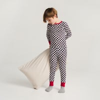 Posh Peanut Courtly Check Pajama Set