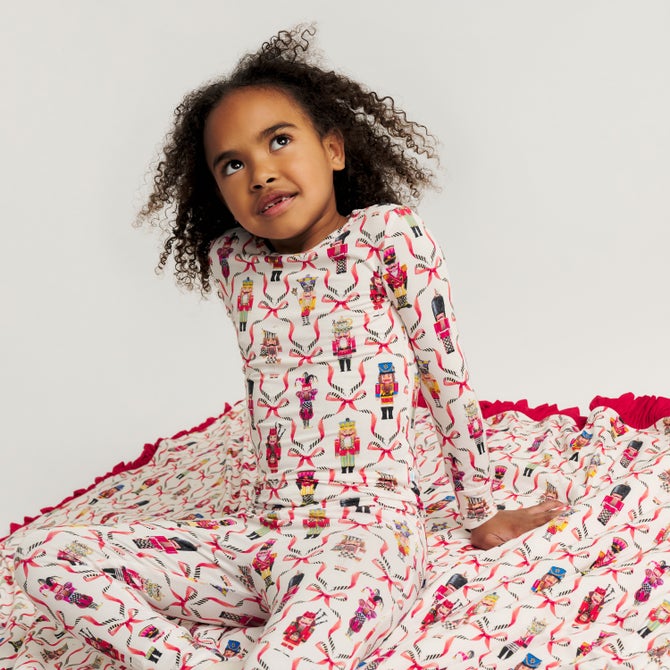 Posh Peanut Nutcrackers Pajama Set image number 12
