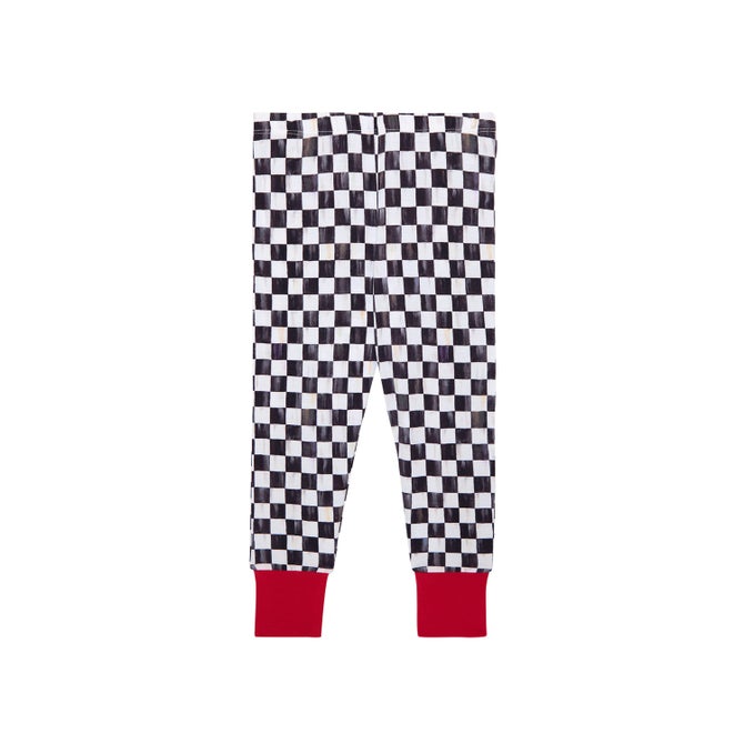 Posh Peanut Courtly Check Pajama Set image number 4