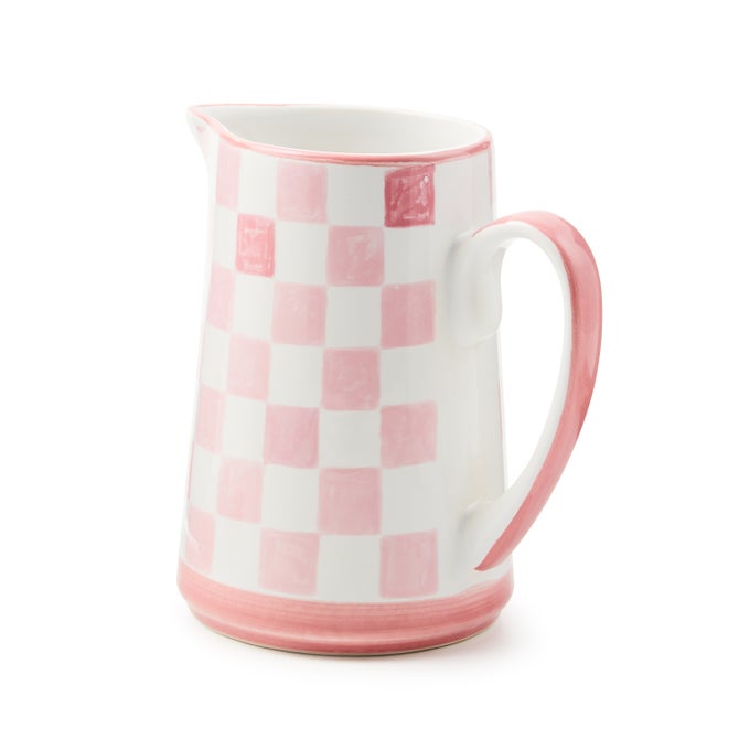 Pink Check Pitcher image number 2