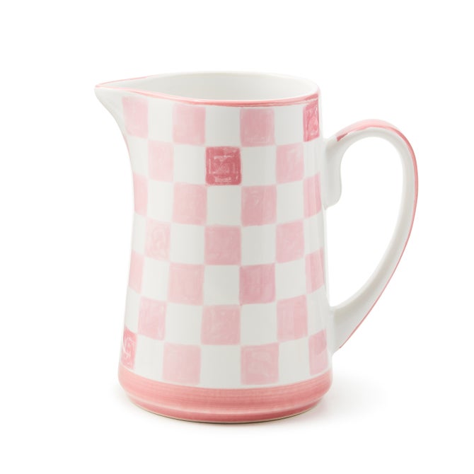 Pink Check Pitcher image number 0