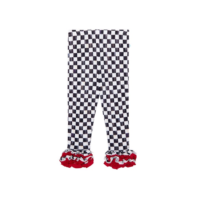 Posh Peanut Courtly Check Cha-Cha Leggings image number 3