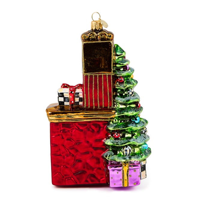 Fireplace Glass Ornament image number 1