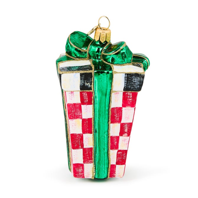 Check It Out Gift Glass Ornament image number 0