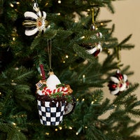 Hot Coco Glass Ornament