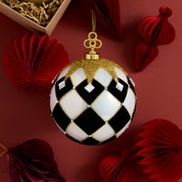 The Broadmoor House Glass Ball Ornament