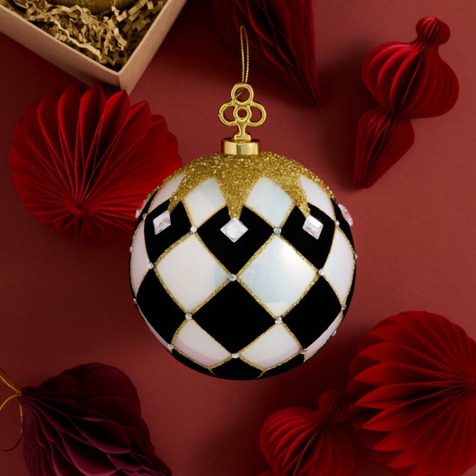 The Broadmoor House Glass Ball Ornament image number 1