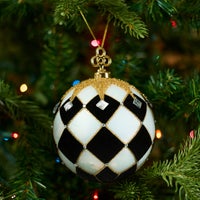 The Broadmoor House Glass Ball Ornament