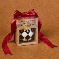 The Broadmoor House Glass Ball Ornament
