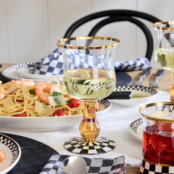 Courtly Check Glassware image number 10