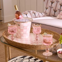 Rosy Check Glassware
