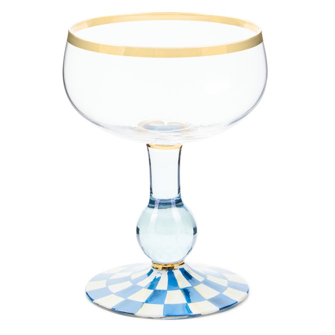 Royal Check Coupe Glass image number 0