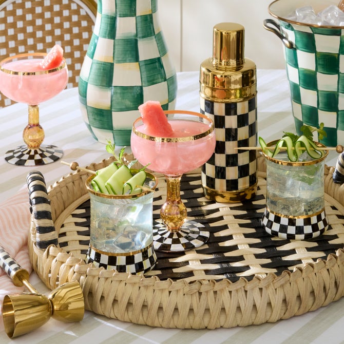 Courtly Check Coupe Glass image number 9