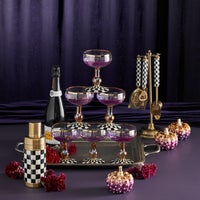 Courtly Check Coupe Glass