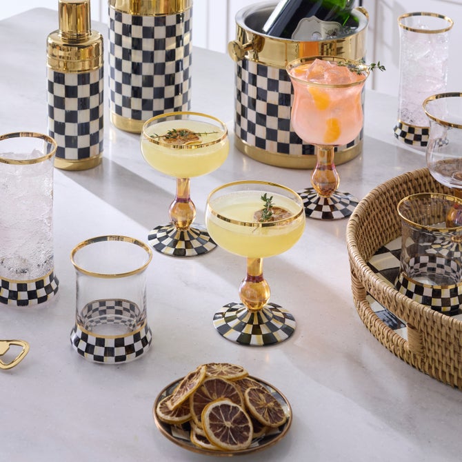 Courtly Check Coupe Glass image number 8