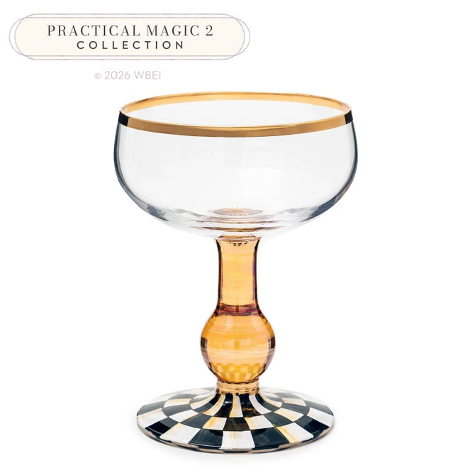 Courtly Check Coupe Glass image number 0