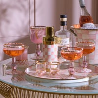 Rosy Check Glassware
