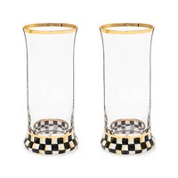 Courtly Check Glassware