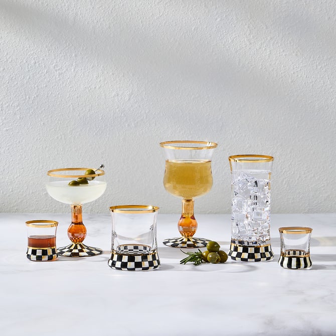 Courtly Check Shot Glass image number 2