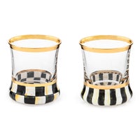 Courtly Check Shot Glass